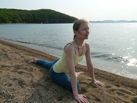 инструктор йоги Наталья Давиденко